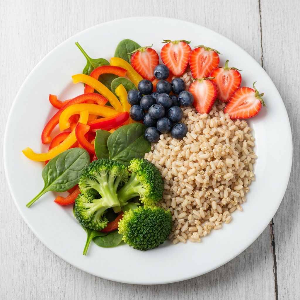 Healthy eating habits and food choices